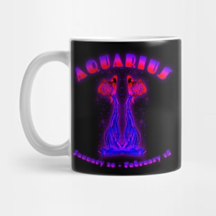 Aquarius 9b Black Mug